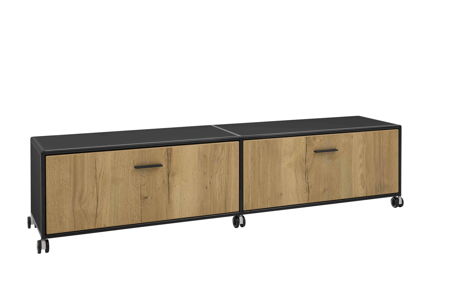Bosse Solutions TV Lowboard auf Rollen