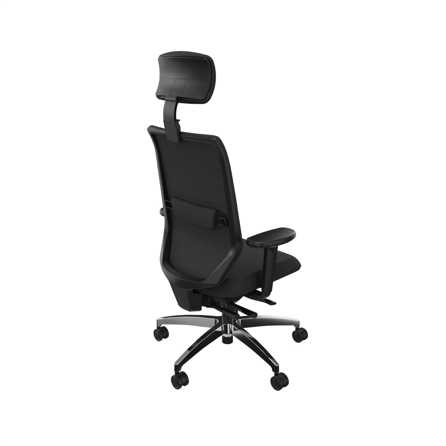 Dauphin Shape Mesh Comfort 3785 Drehstuhl Flachsitz mit Nackenstütze und Textil-Rücken frei konfigurierbar