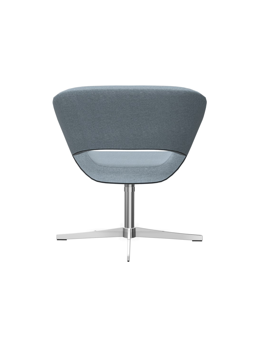 Züco Averio Lounge AV 0702 Loungesessel mit 4-Stern Fußkreuz frei konfigurierbar
