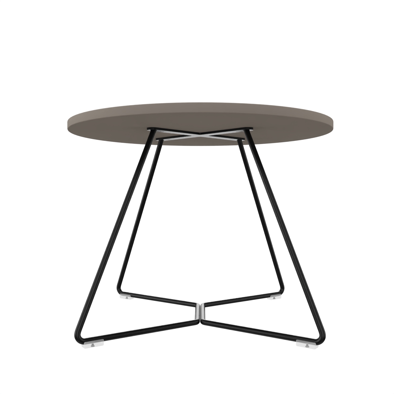 Nowy Styl Tilkka Tisch 45 Truffle Grey 60 cm Rund Sofort Lieferbar
