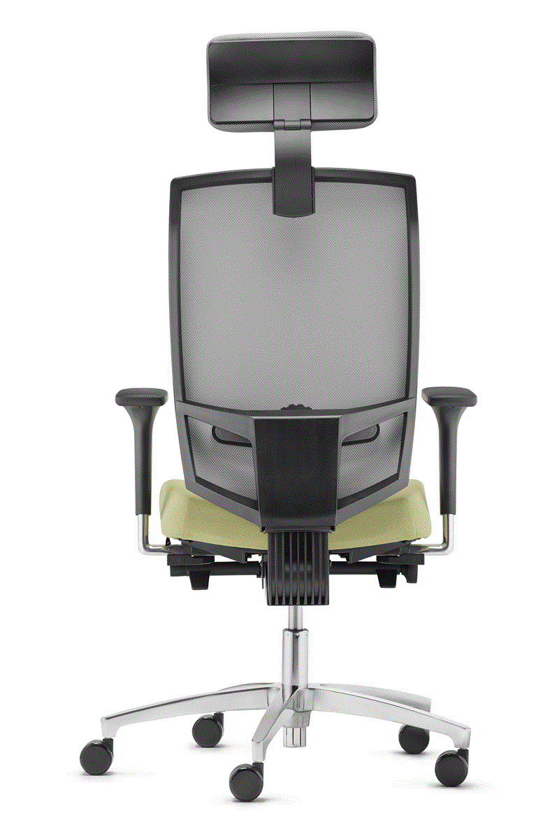 Dauphin AdJust Evo Mesh 5786 Chefsessel mit Kopfstütze frei konfigurierbar