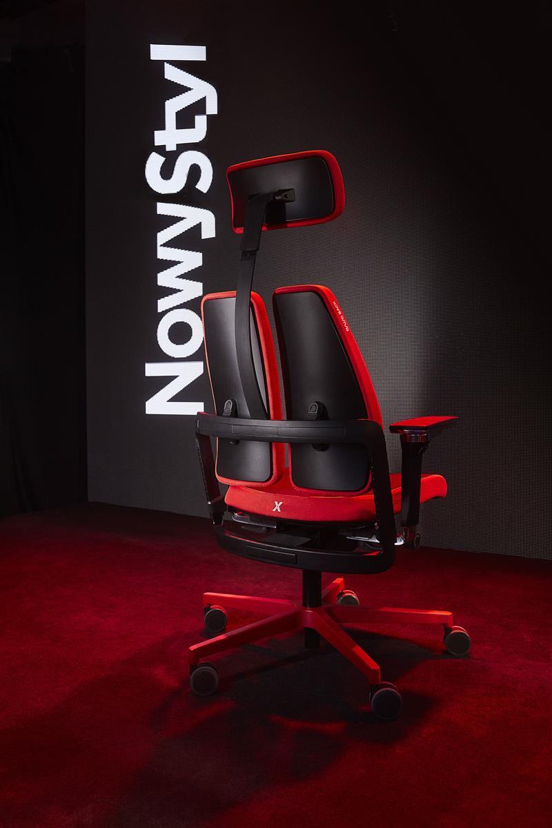NowyStyl XiliumG Gaming Drehstuhl Duo-Back Blue Edition Sofort Lieferbar
