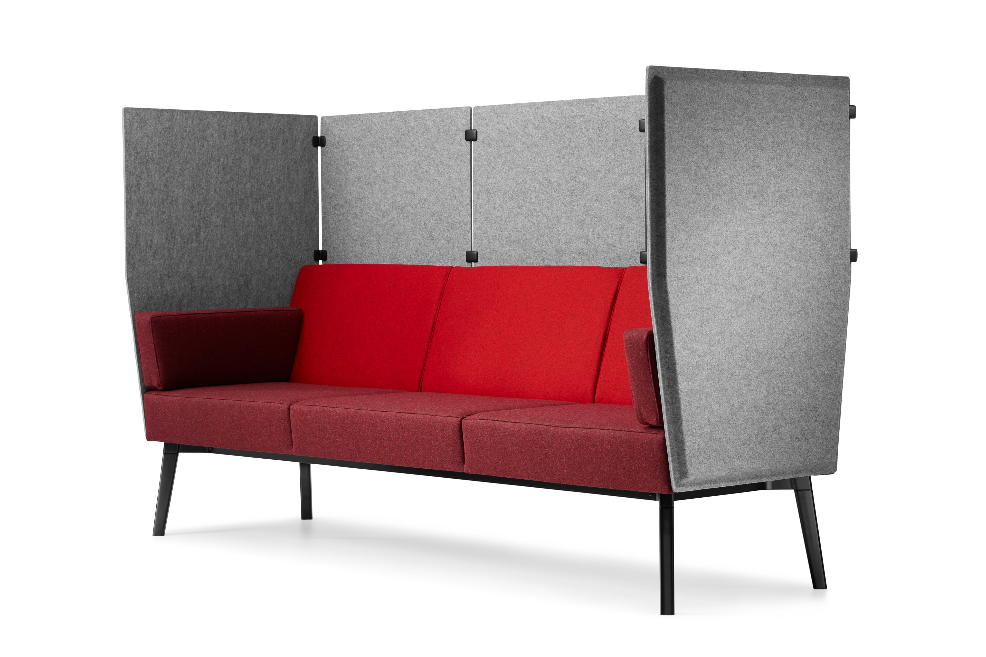 Dauphin Reefs Solitary RF 0693 Dreisitzer-Sofa mit Sichtschutz frei konfigurierbar