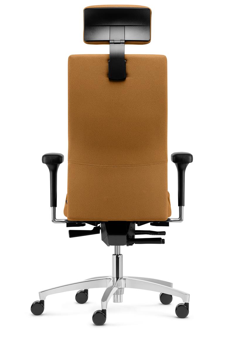 Dauphin Shape 4145 XE Drehstuhl Flachsitz mit Nackenstütze frei konfigurierbar