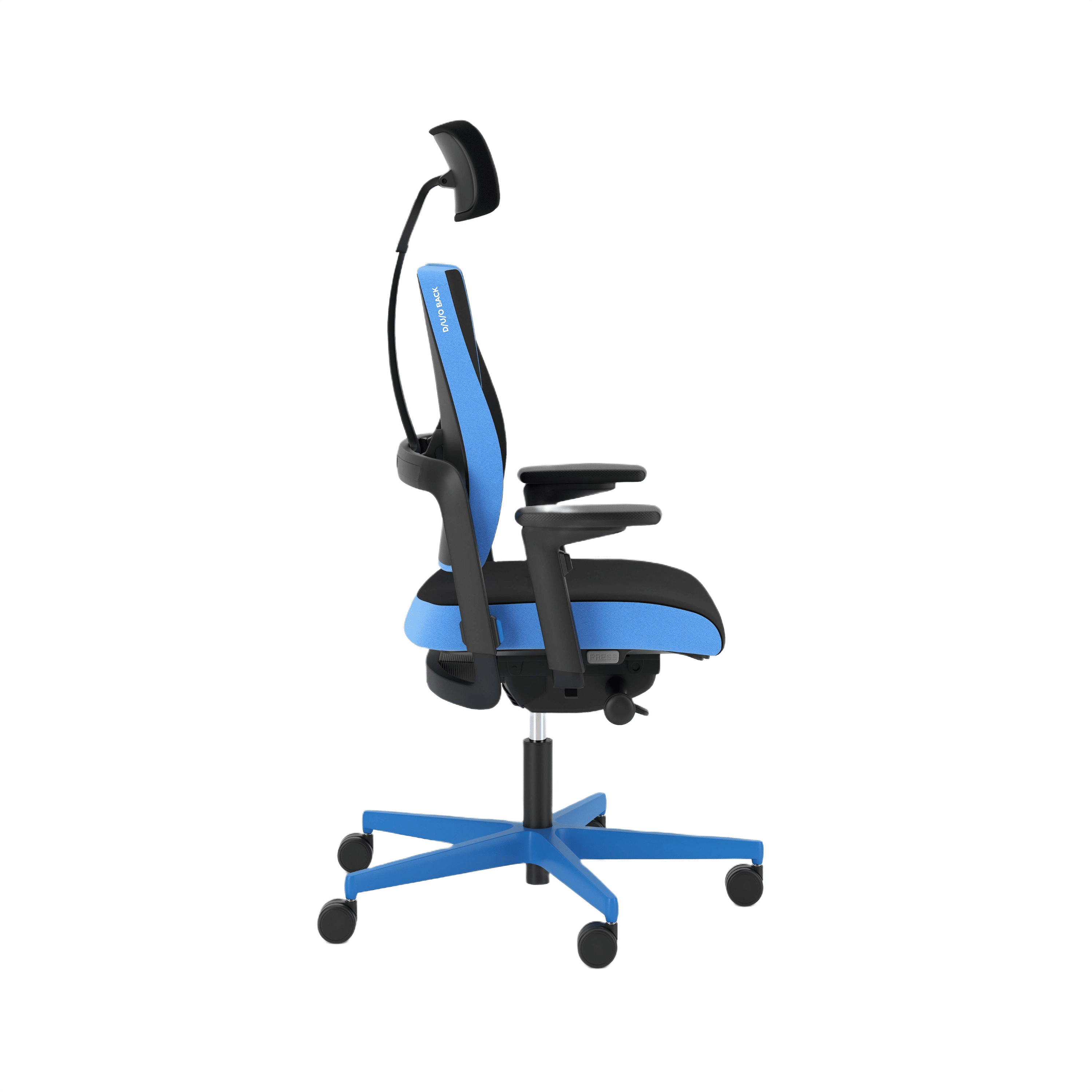 Nowy Styl XiliumG Gaming Drehstuhl Duo-Back Blue Edition Sofort Lieferbar