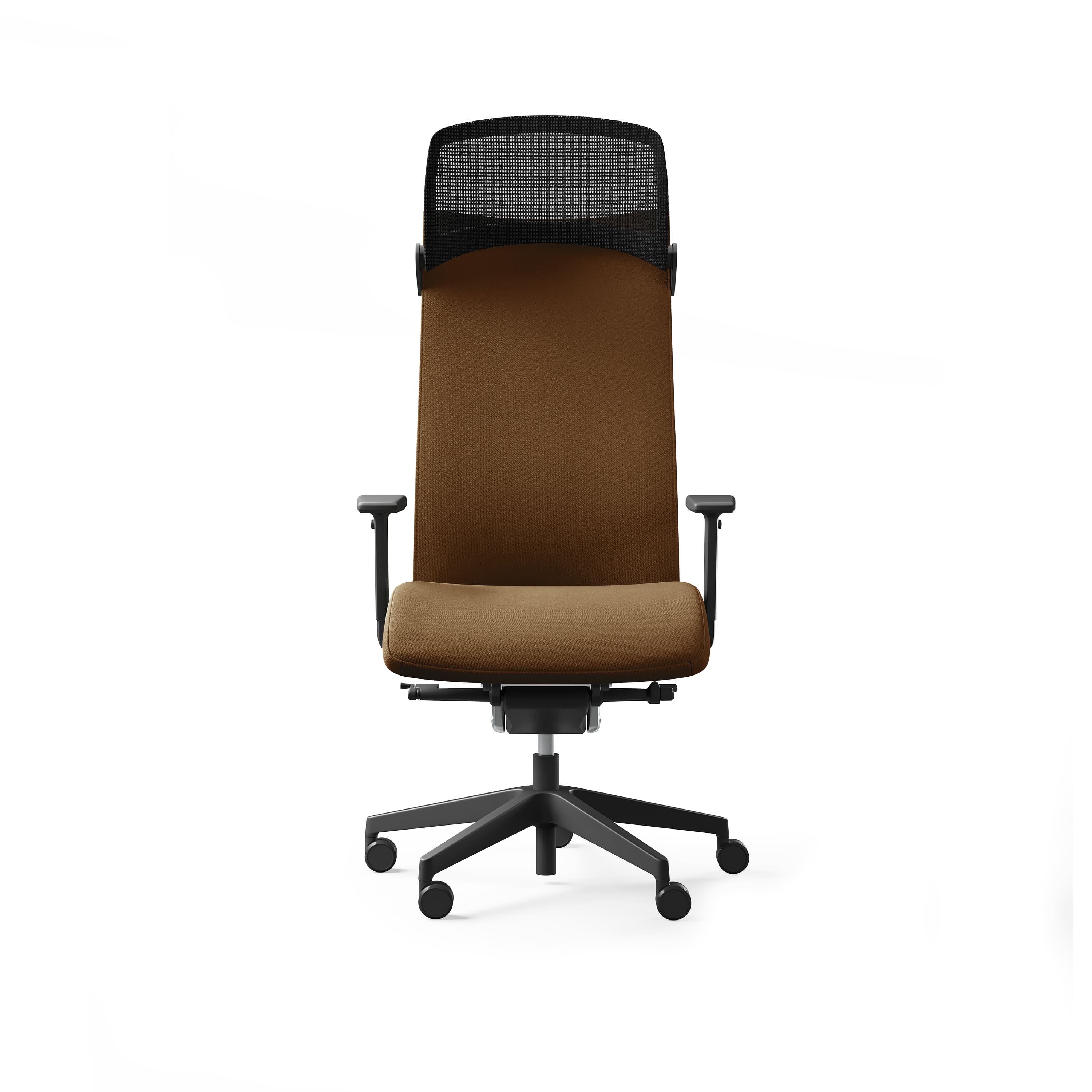Profim Action Drehstuhl Bürostuhl Chefsessel mit Rückenpolsterauflage und Kopfstütze