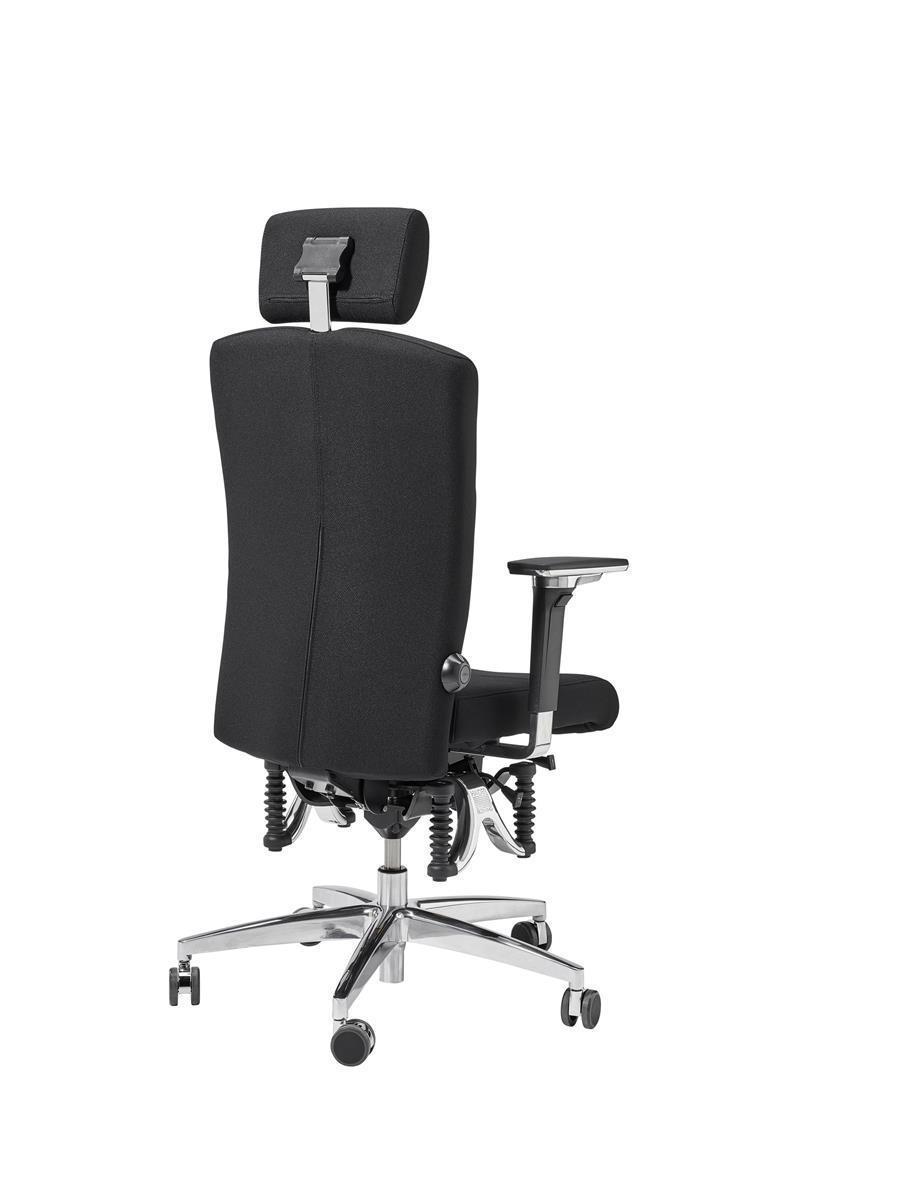 Haider Bioswing Bürodrehstuhl 560 IQ Stoff/Leder Individual