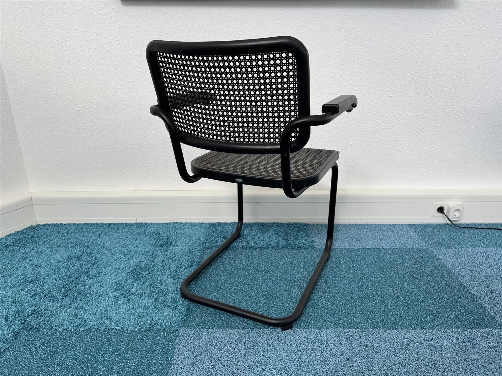 THONET S 64 V Freischwinger Rohrgeflecht Ausstellungsstück