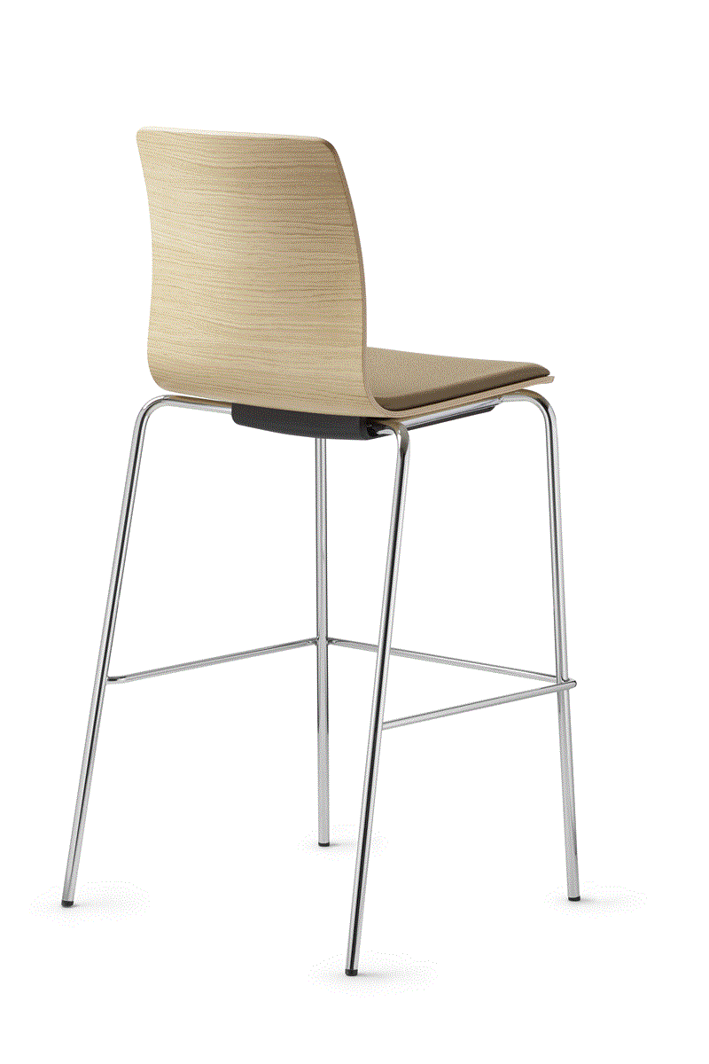 Dauphin Fiore 7593 Barhocker mit Holzschale frei konfigurierbar