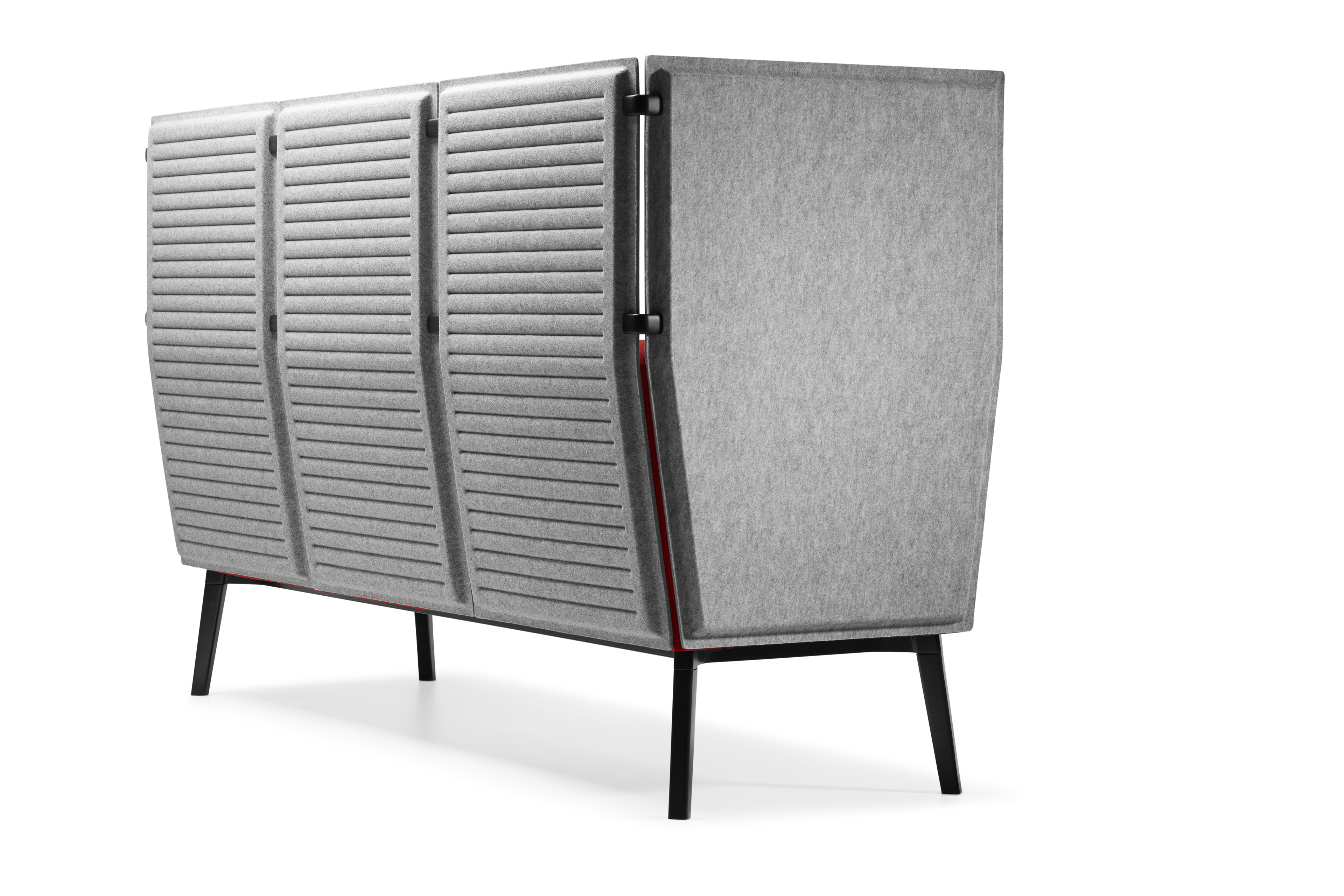 Dauphin Reefs Solitary RF 0693 Dreisitzer-Sofa mit Sichtschutz frei konfigurierbar
