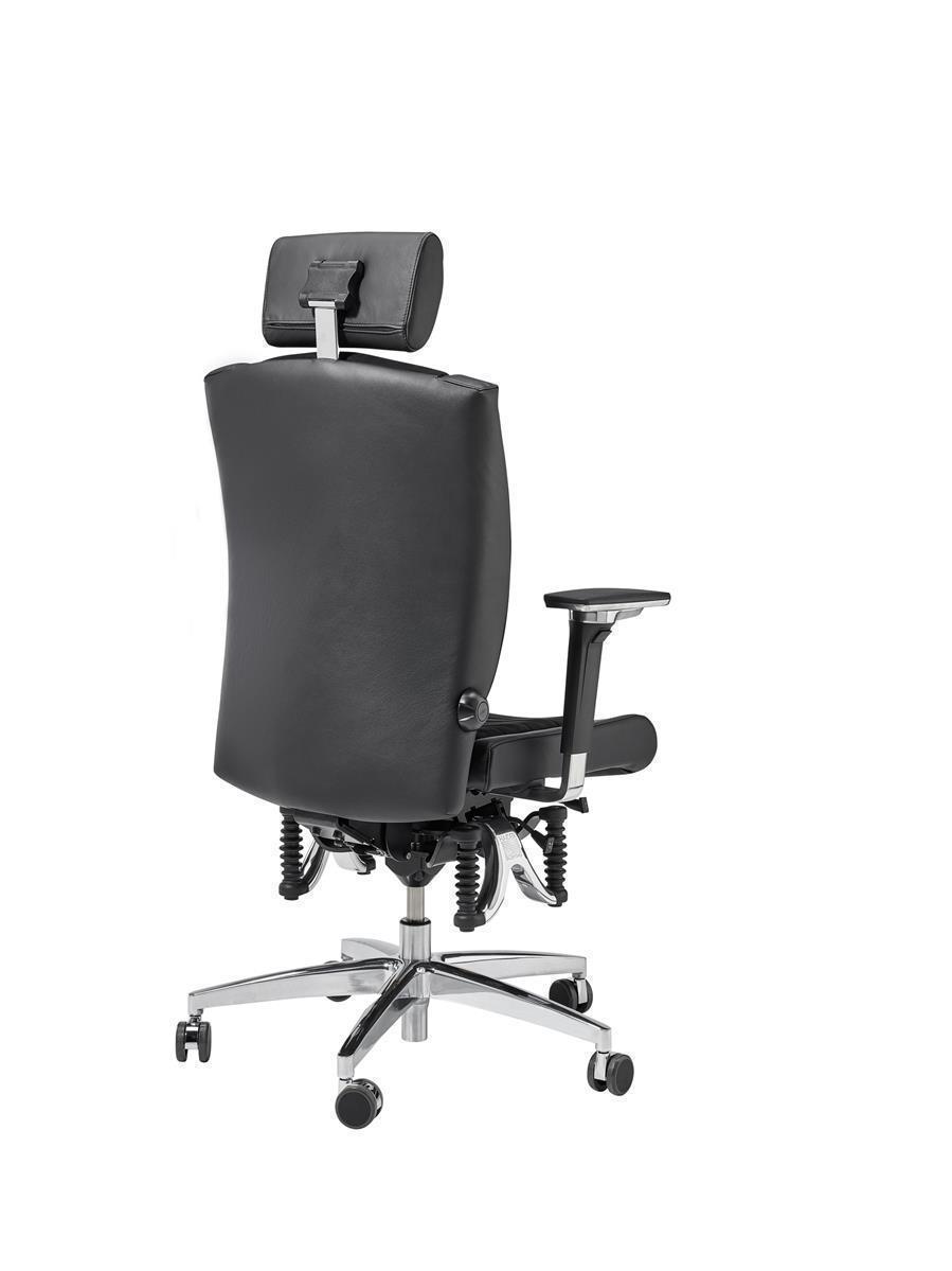 Haider Bioswing Bürodrehstuhl 560 IQ Leder m. NS Sofort Lieferbar