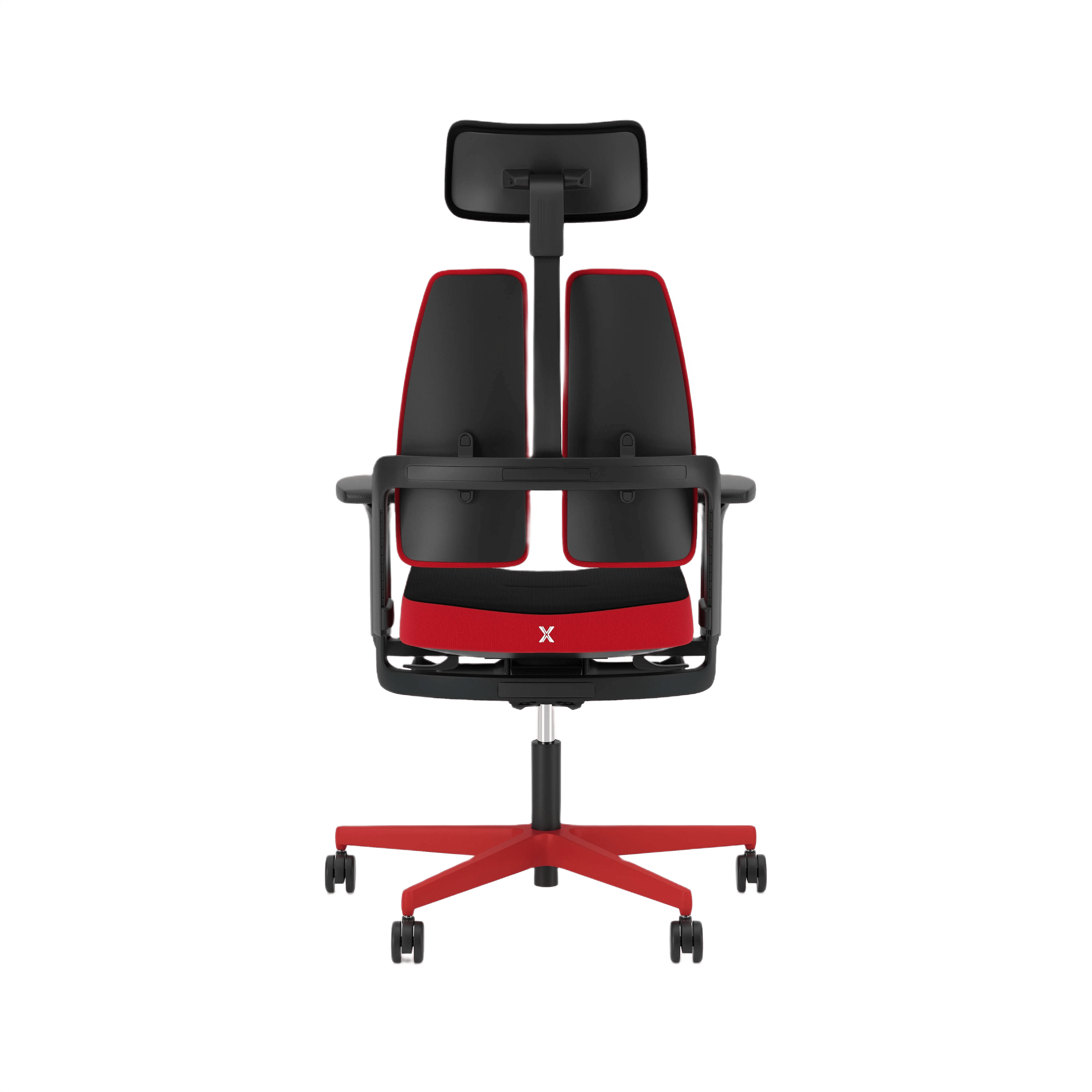 Nowy Styl XiliumG Gaming Drehstuhl Duo-Back Red Edition Sofort Lieferbar