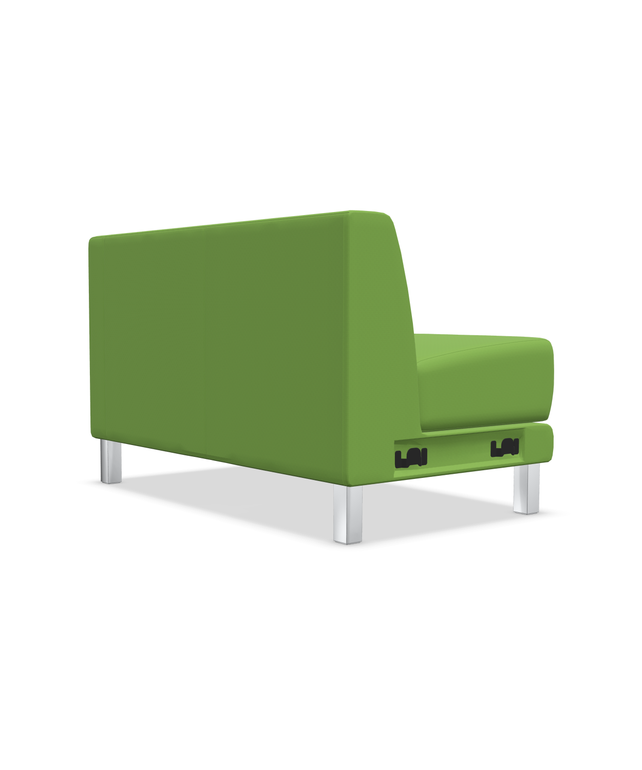 Kopie von Profim Vancouver Lite VL2L Linkes 2-sitziges Ecksofa-Modul, 4-Fuß frei konfigurierbar #1