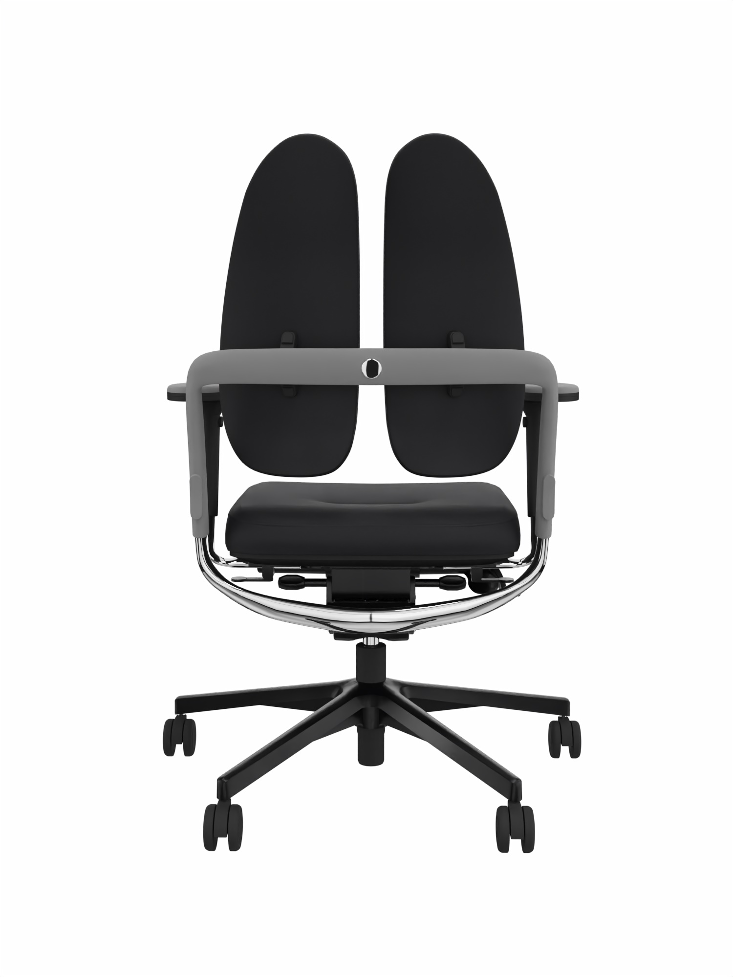 Rhode & Grahl Xenium Swivel Duo-Back Drehstuhl NowyStyl Schwarz / Grau Sofort Lieferbar