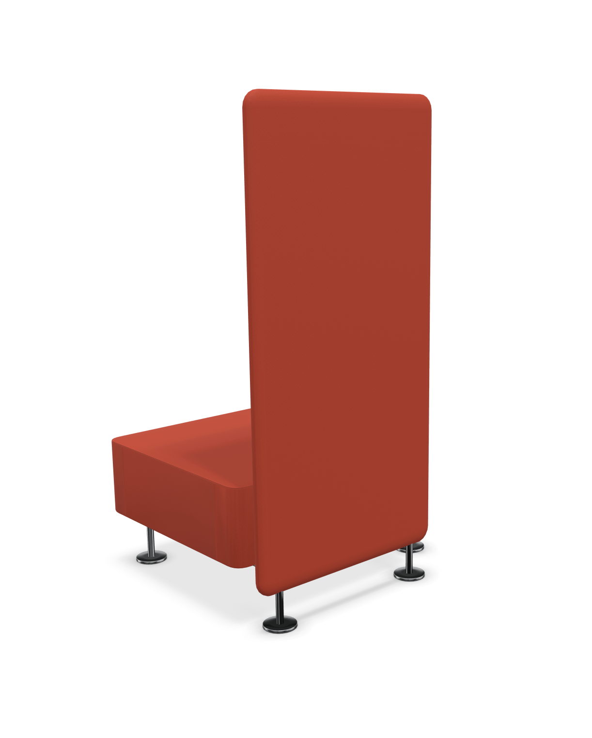 Kopie von Profim Wall In 12 Variante1, 1-er Sitzbank mit zwei Trennwänden frei konfigurierbar #1