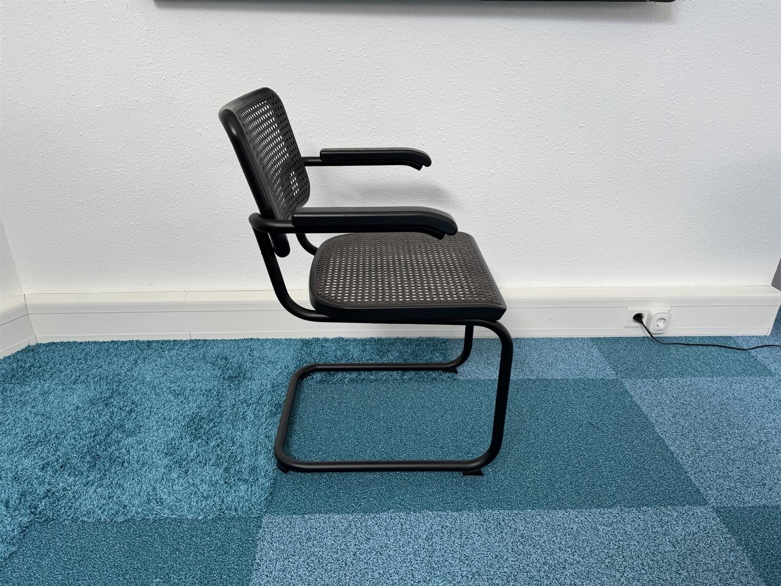 THONET S 64 V Freischwinger Rohrgeflecht Ausstellungsstück