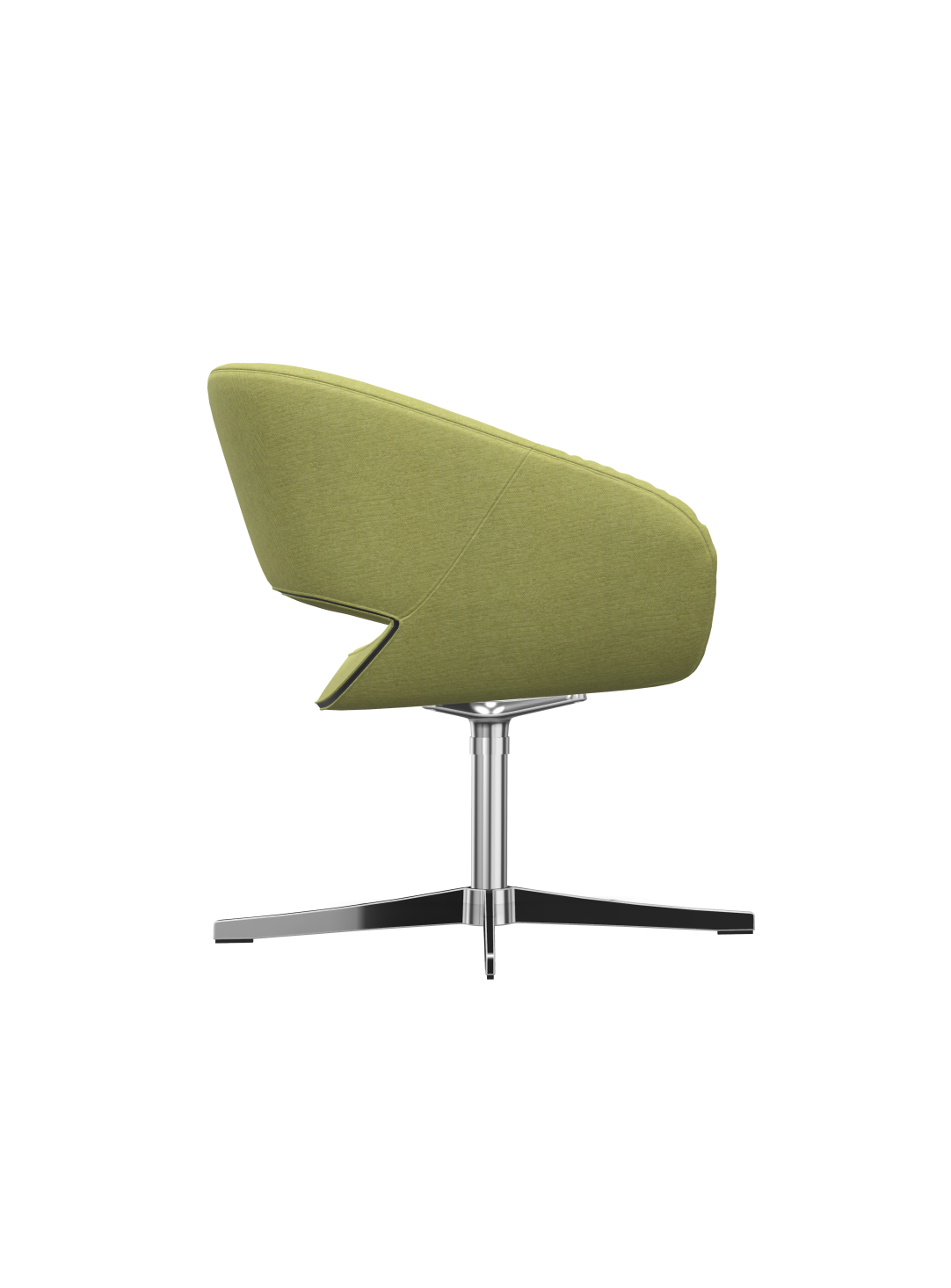 Züco Averio Lounge AV 0712 Loungesessel mit 4-Stern Fußkreuz frei konfigurierbar