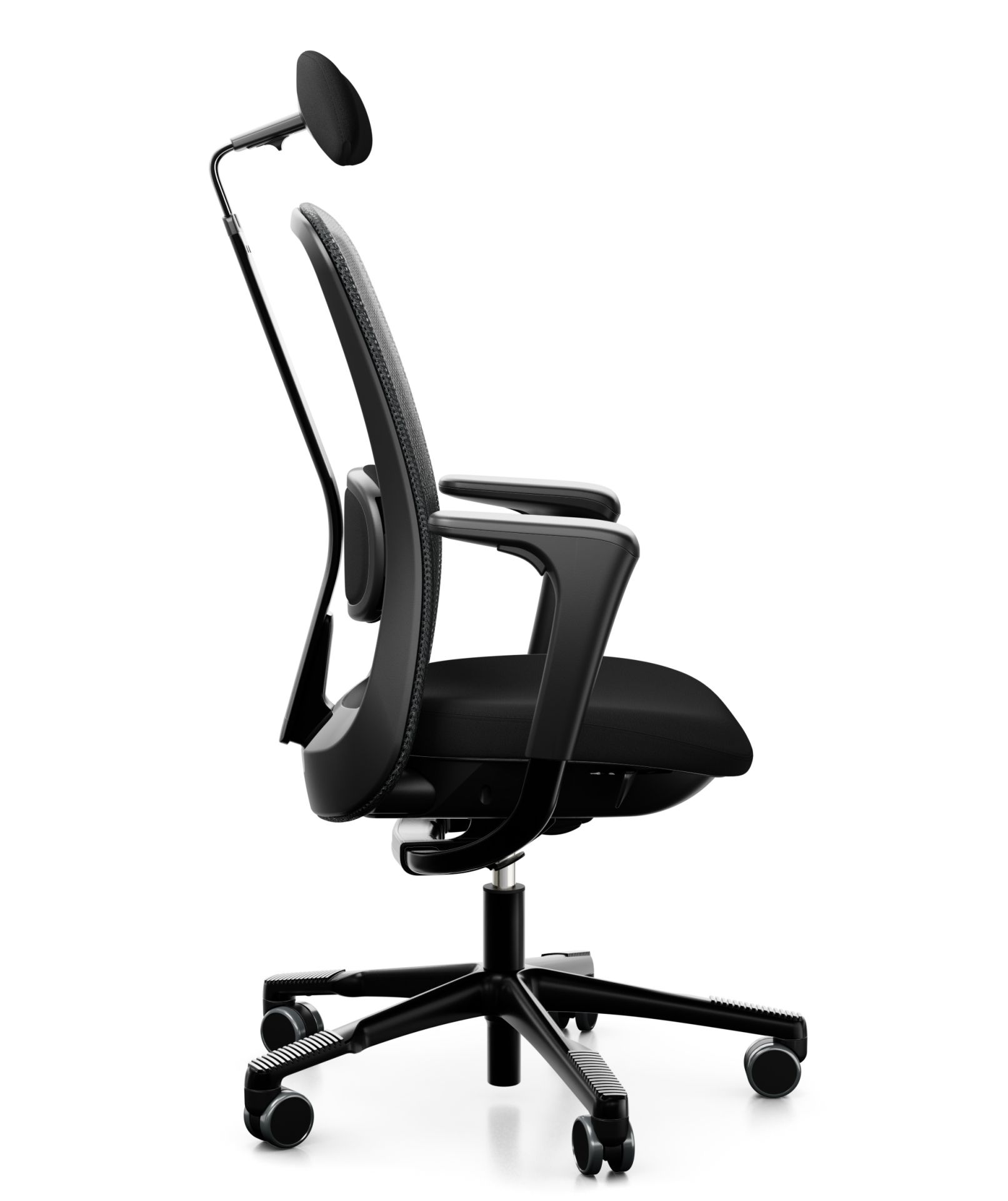 HAG SoFi 7500 Mesh Black Edition mit Kopfstütze bei Stuhl24-Shop.de